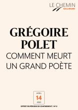 couverteur Le Chemin (N°06) - Comment meurt un grand poète